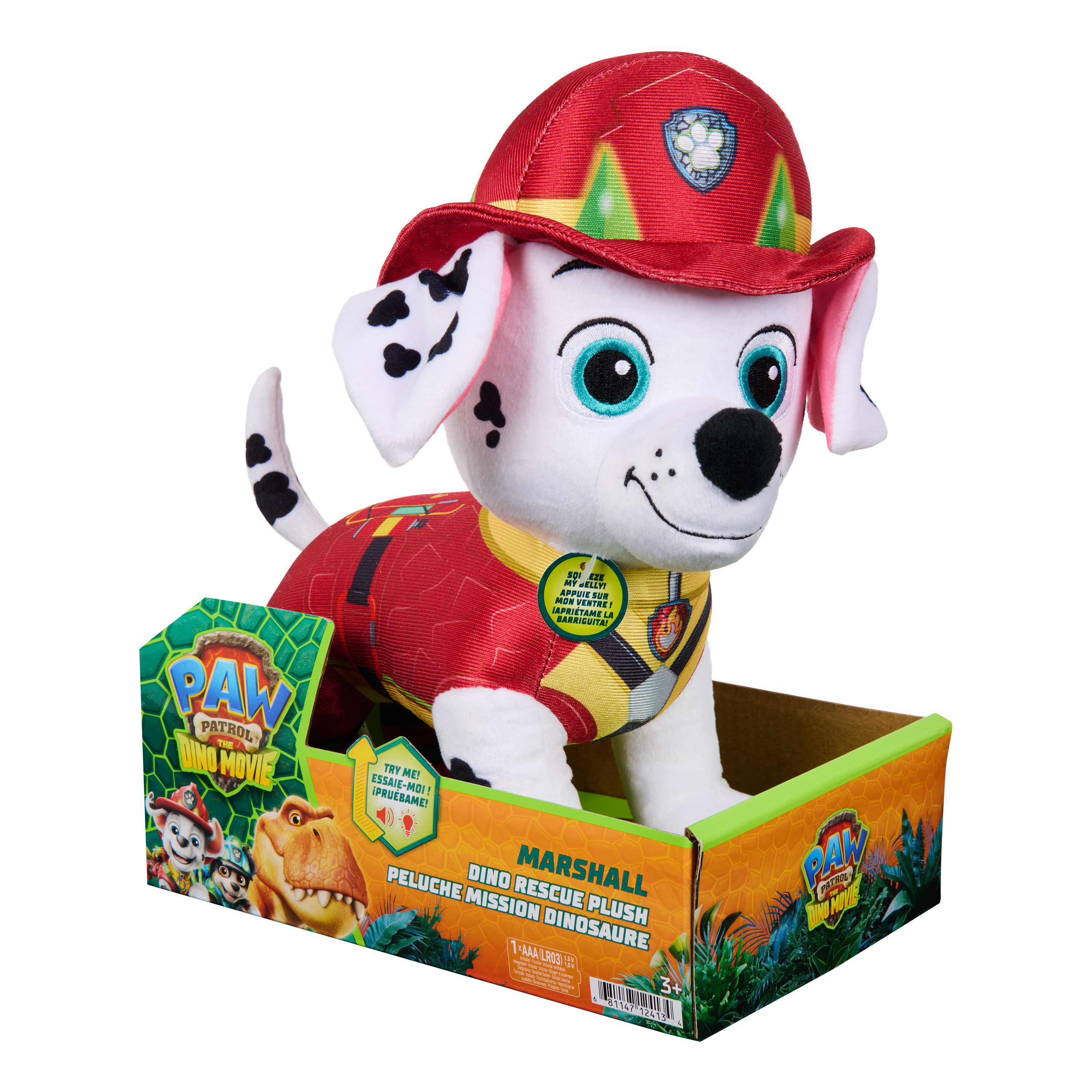 PAW PATROL plīša rotaļlieta Marshall Feature