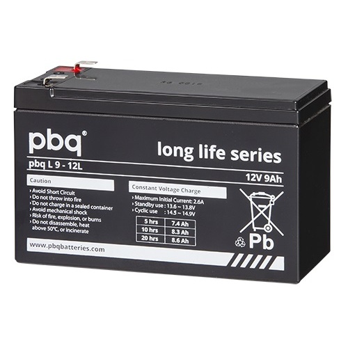PBQ akumulatoru baterija L 9-12l  12V