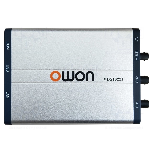 OWON PC connected oscilloscope; 25MHz; Ch: