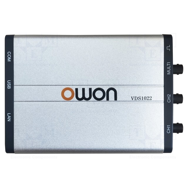 OWON PC connected oscilloscope; 25MHz; Ch: