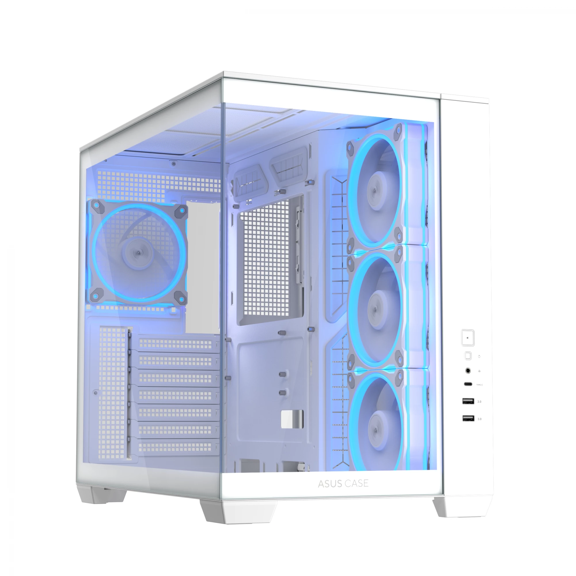PC korpuss ASUS A32 PLUS/WT/TG/ARGB Mid
