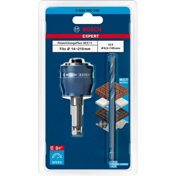 PC Plus adapteris 3/8" ar TCT