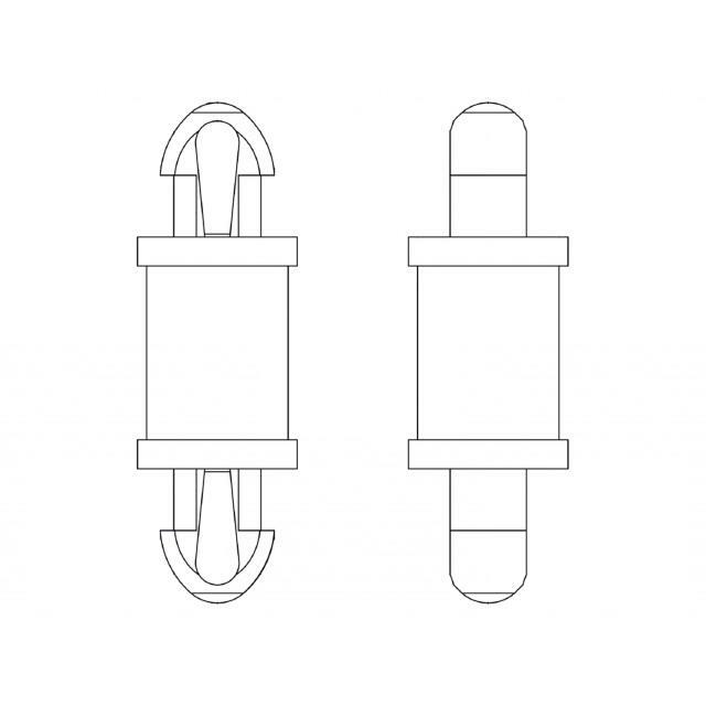 DREMEC PCB distance; polyamide 66; L: