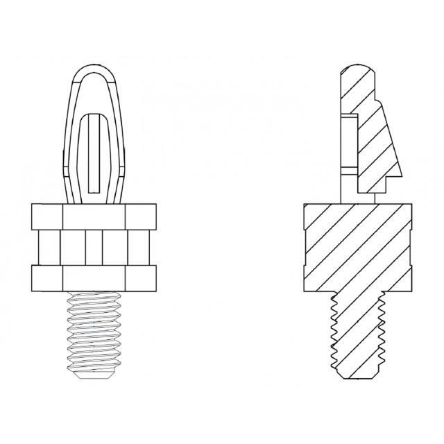 DREMEC PCB distance; polyamide 66; L: