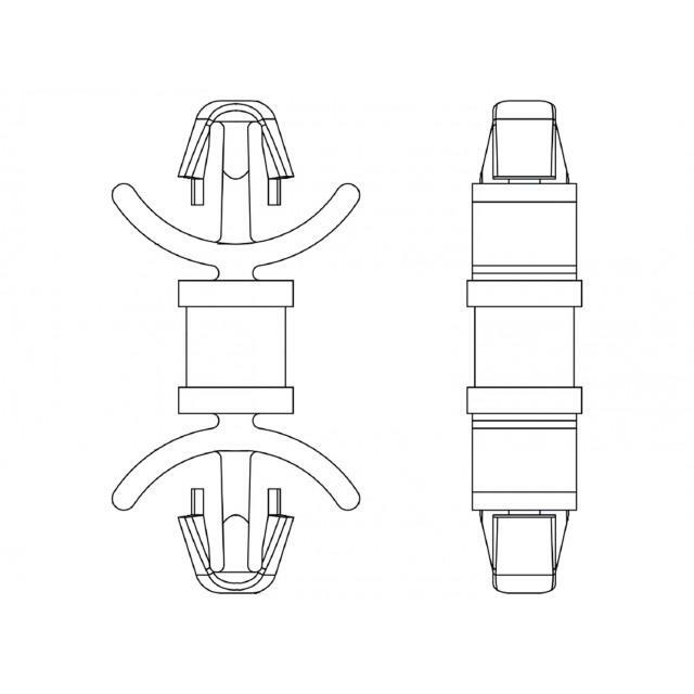 DREMEC PCB distance; polyamide 66; L: