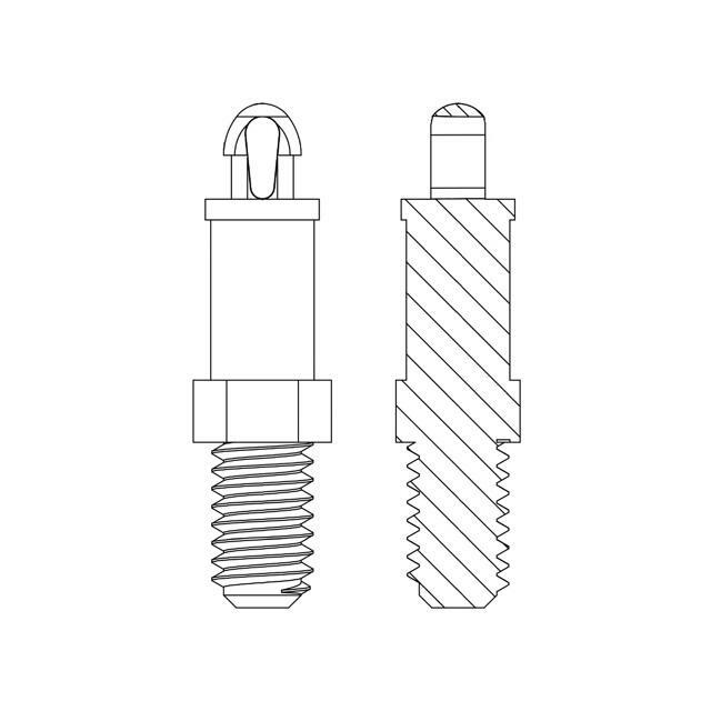 DREMEC PCB distance; polyamide 66; L: