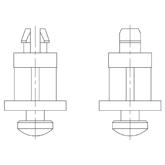 DREMEC PCB distance; polyamide 66; L: