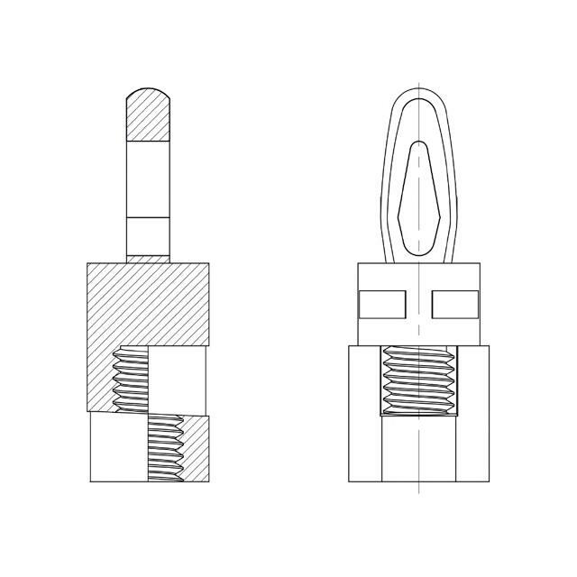 DREMEC PCB distance; polyamide 66; L:
