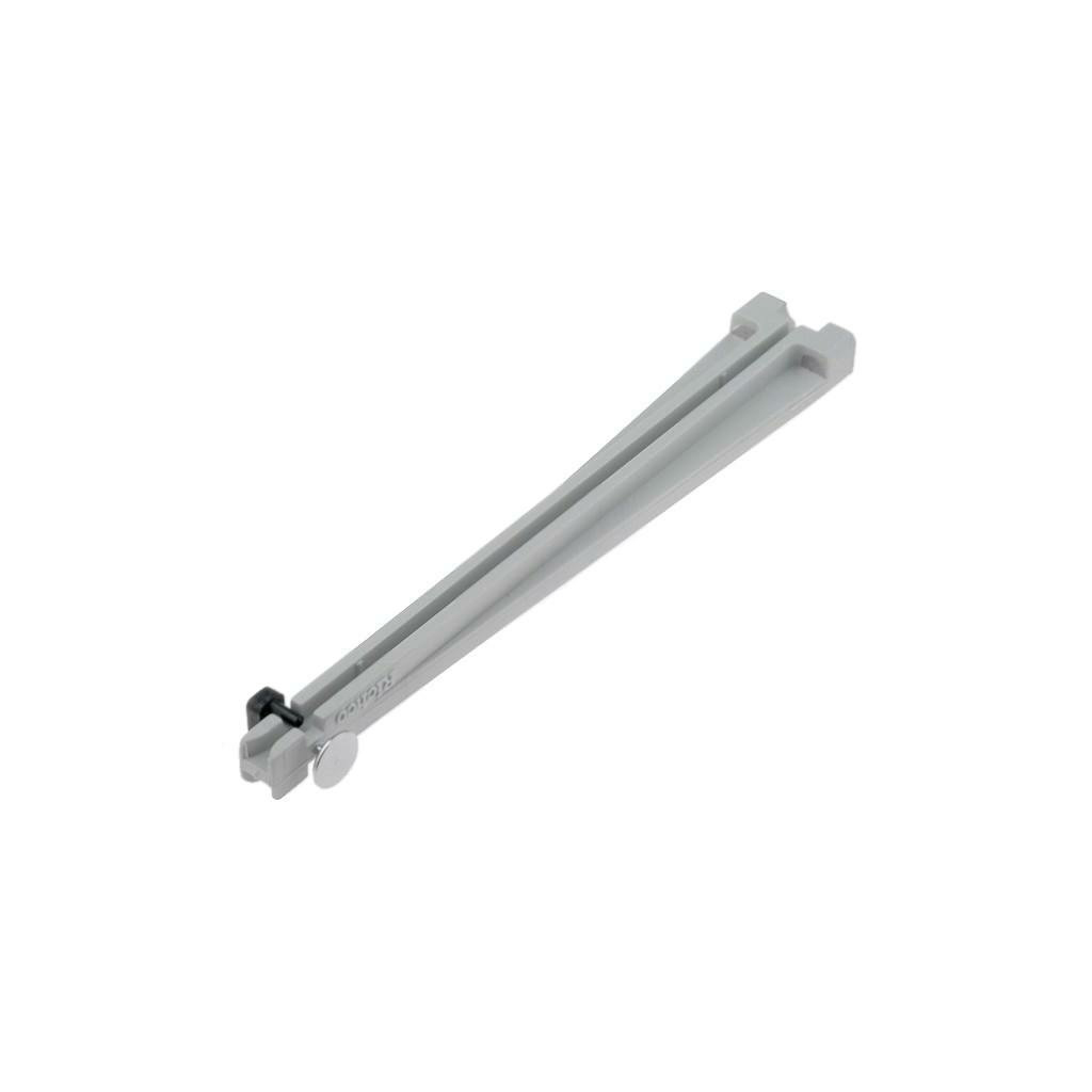 ESSENTRA PCB guide; polyamide; grey; L: