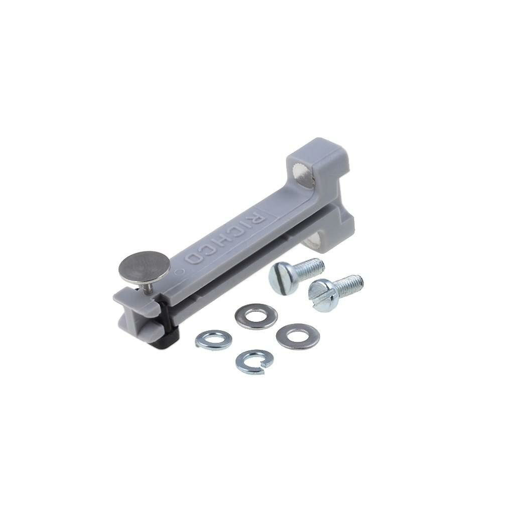 ESSENTRA PCB guide; polyamide; grey; L: