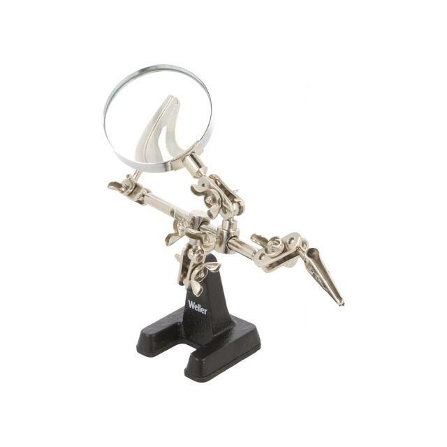 WELLER PCB holder with magnifying glass