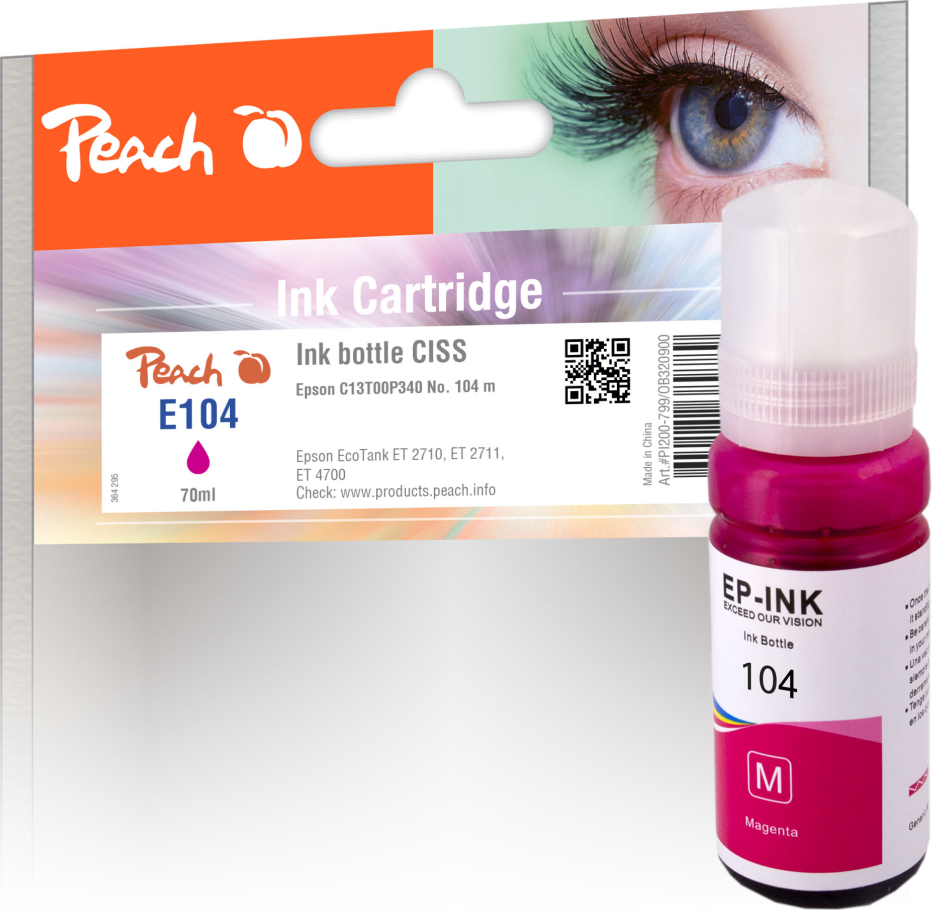 Peach PI200-799 tintes kārtridžs 1 pcs