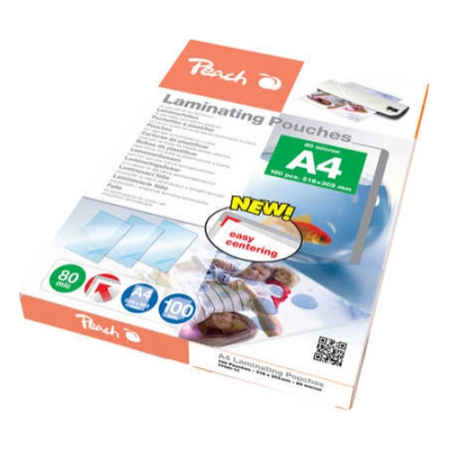 Peach PP580-02 laminēšanas kabata 100 pcs