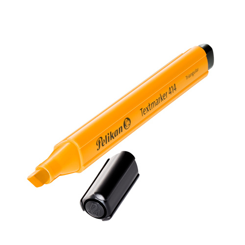 Pelikan Teksta Marķeris trīskantīgs 414 oranžs