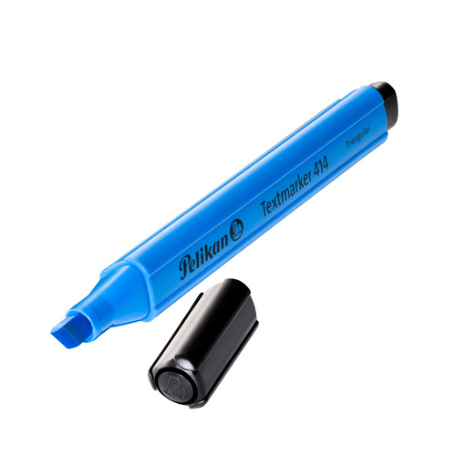 Pelikan Teksta Marķeris trīskantīgs 414 zils