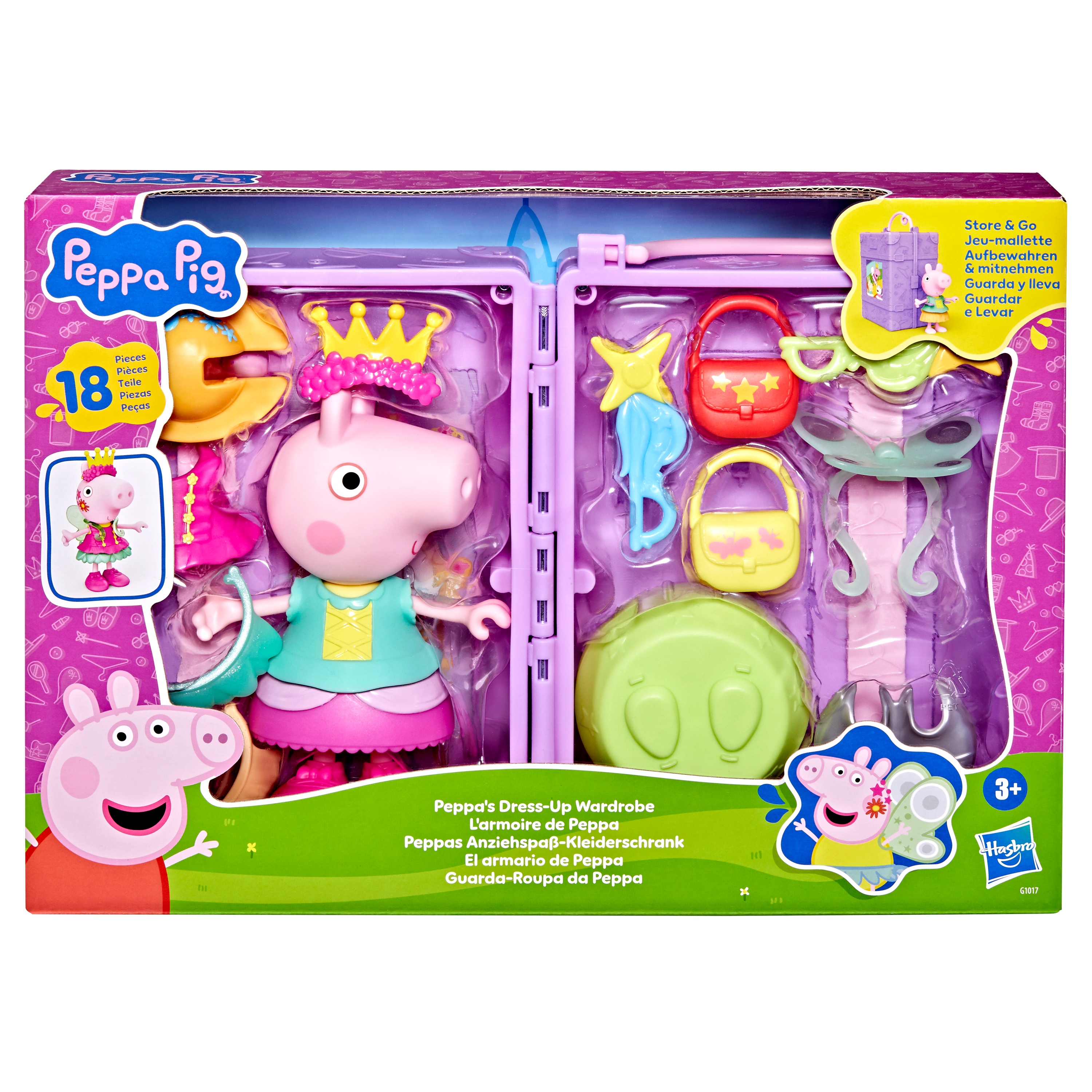 PEPPA PIG Rotaļu komplekts Garderobe |