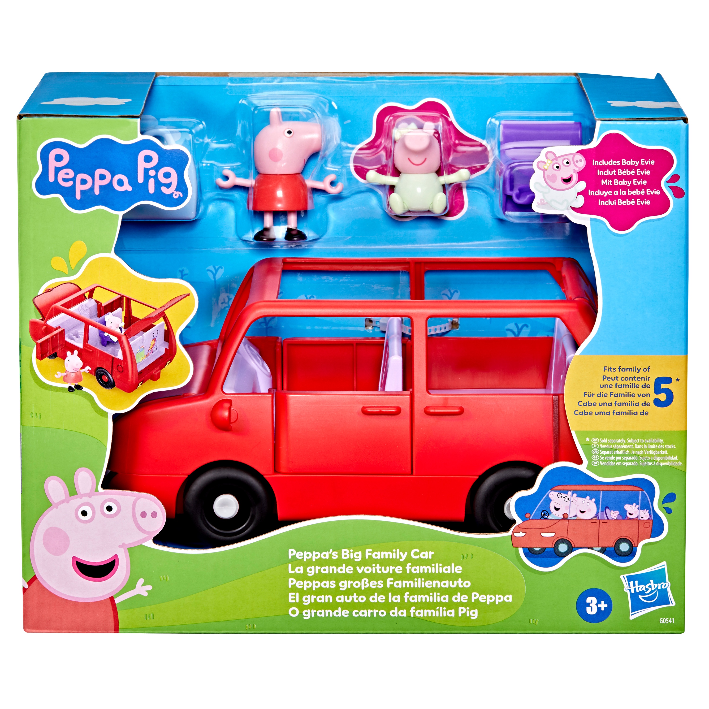 PEPPA PIG Rotaļu komplekts Ģimenes mašīna