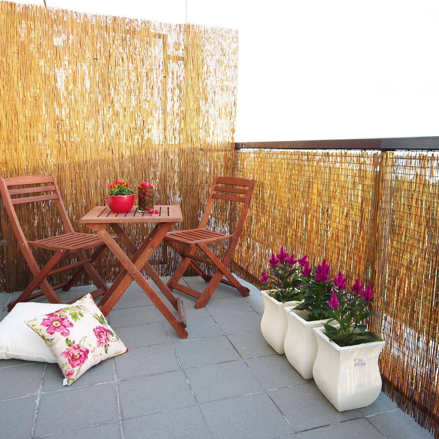 Perforēts bambusa žogs IN GARDEN 1x3m