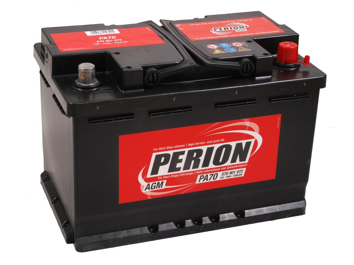 Perion AGM 70Ah 720A (EN) 278x175x190