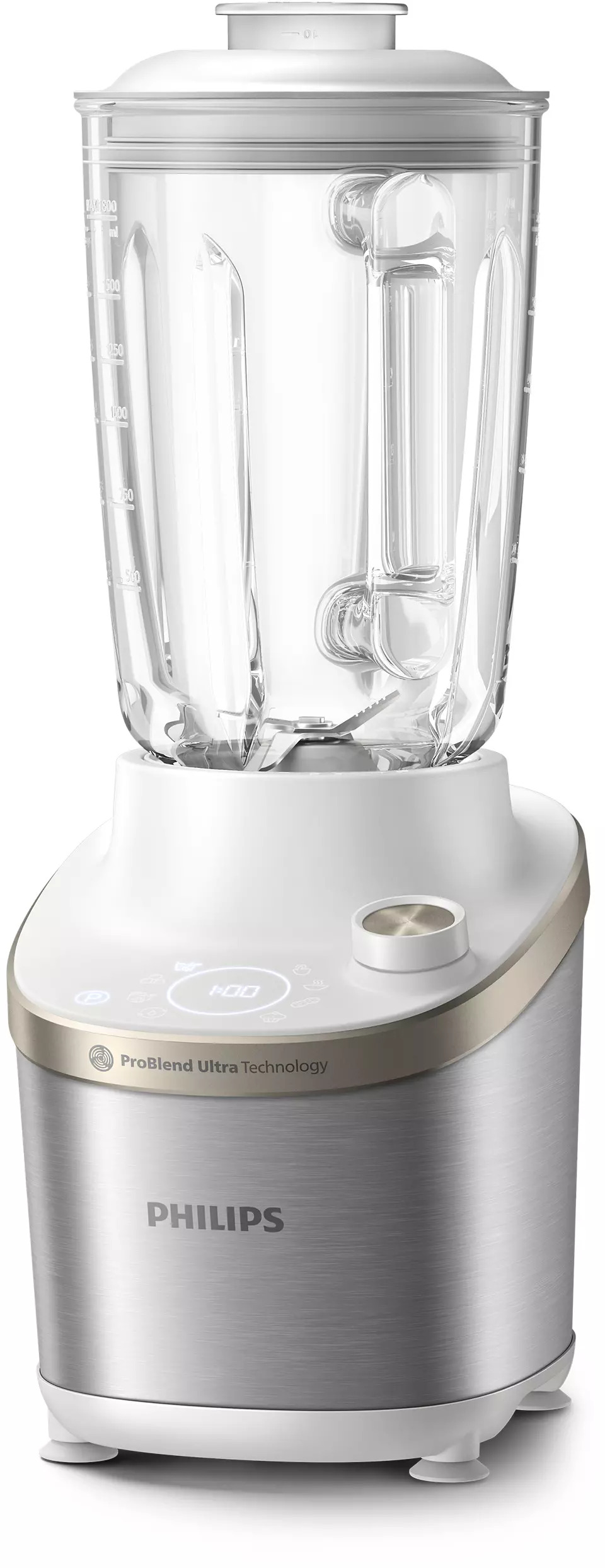 PHILIPS Daily Collection blenderis, 1500W, balts