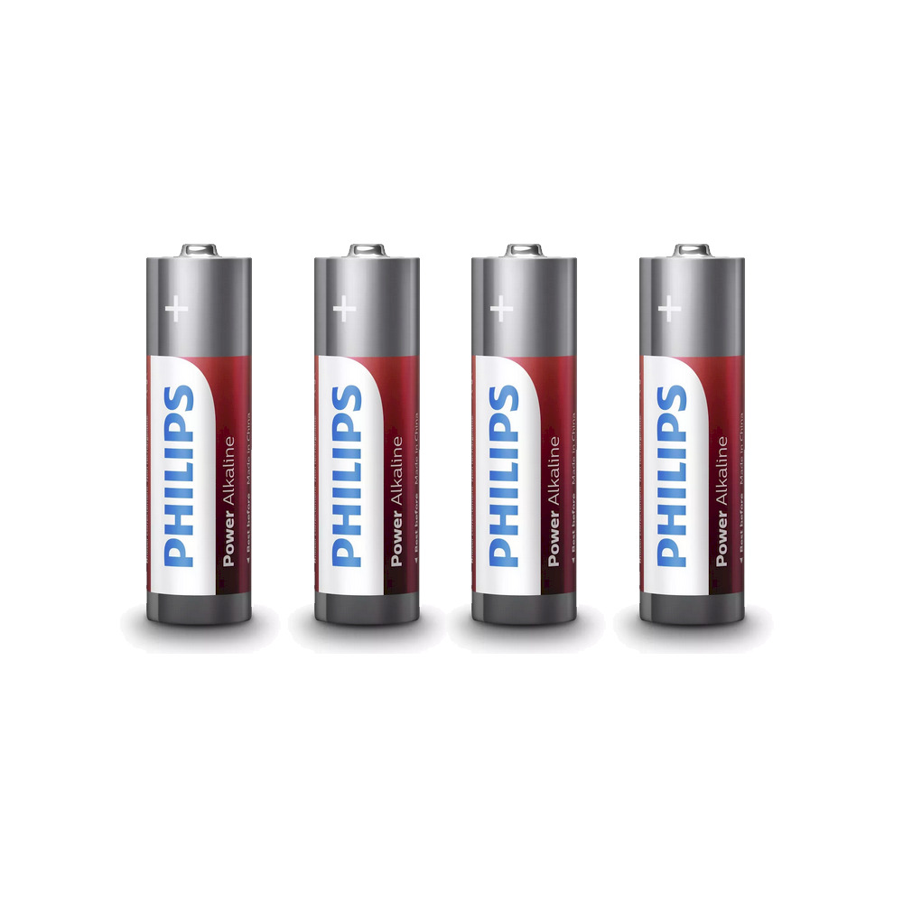 Battery PHILIPS AA 4pcs Power Alkaline