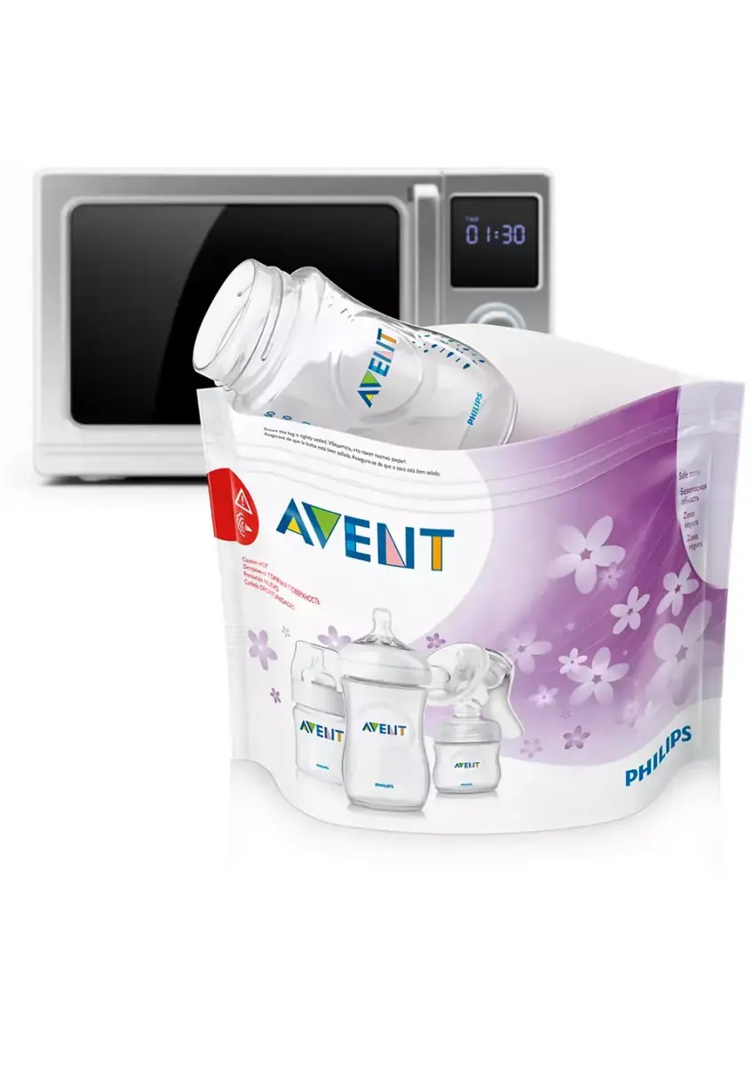 Philips Avent Mikroviļņu sterilizatora maisiņi, 5gab