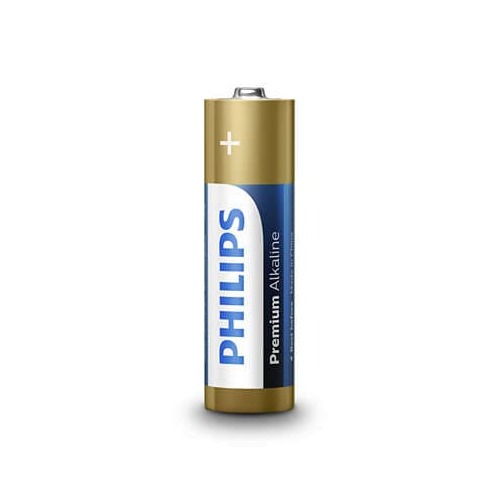 PHILIPS baterijas Premium Alkaline (iepakojumā 4