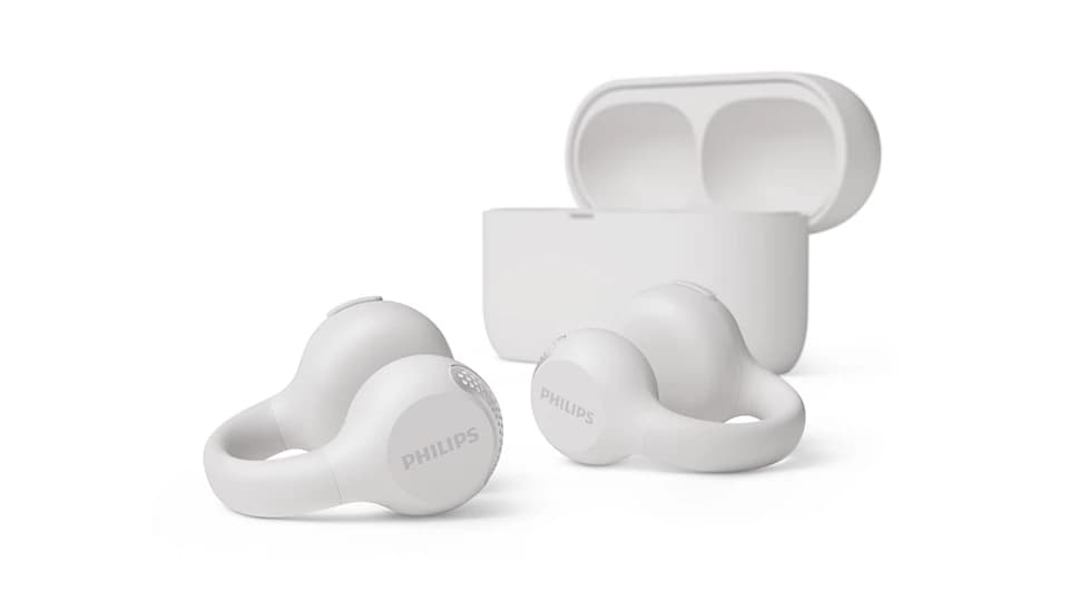 Philips bezvadu austiņas White TAQ2000WT/00 TAQ2000WT/00