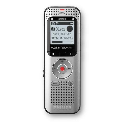 PHILIPS diktafons, 8GB, sudraba | DVT2015