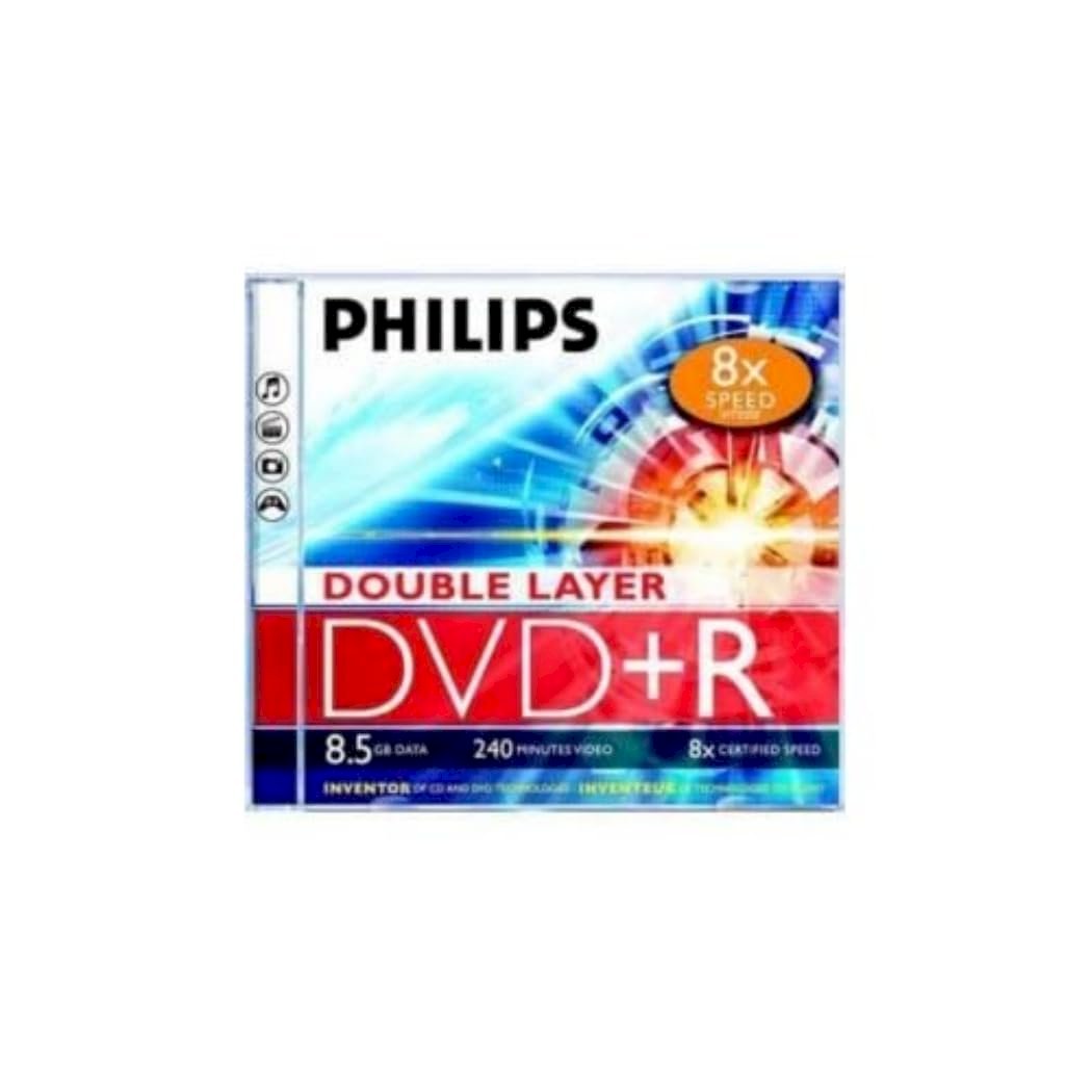 PHILIPS DVD+R DL 8.5GB JEWEL