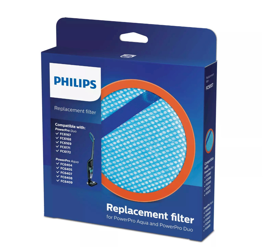 PHILIPS rezerves filtrs spieķveida putekļsūcejam PowerPro