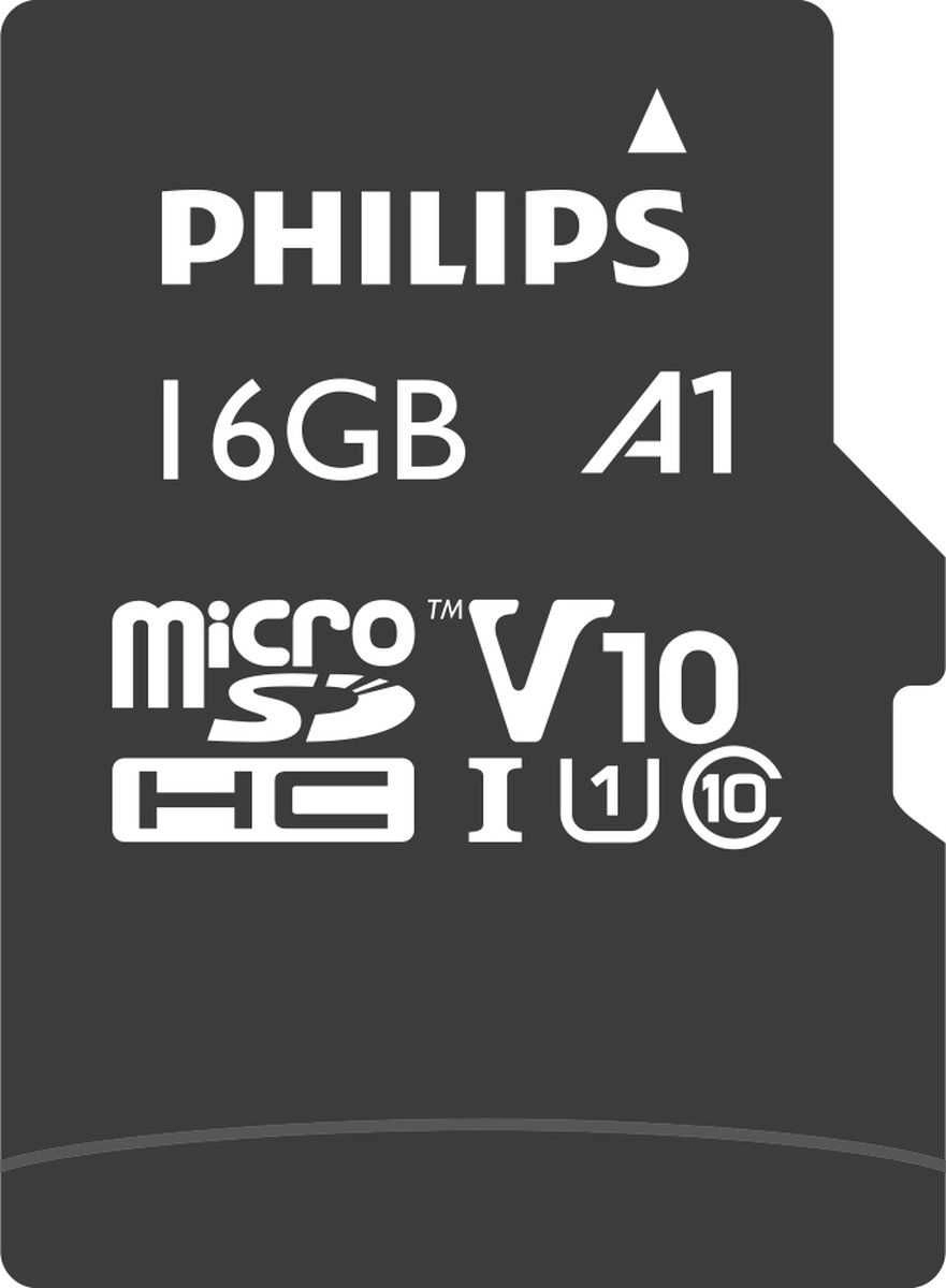 Philips MicroSDHC 16GB class 10/UHS 1