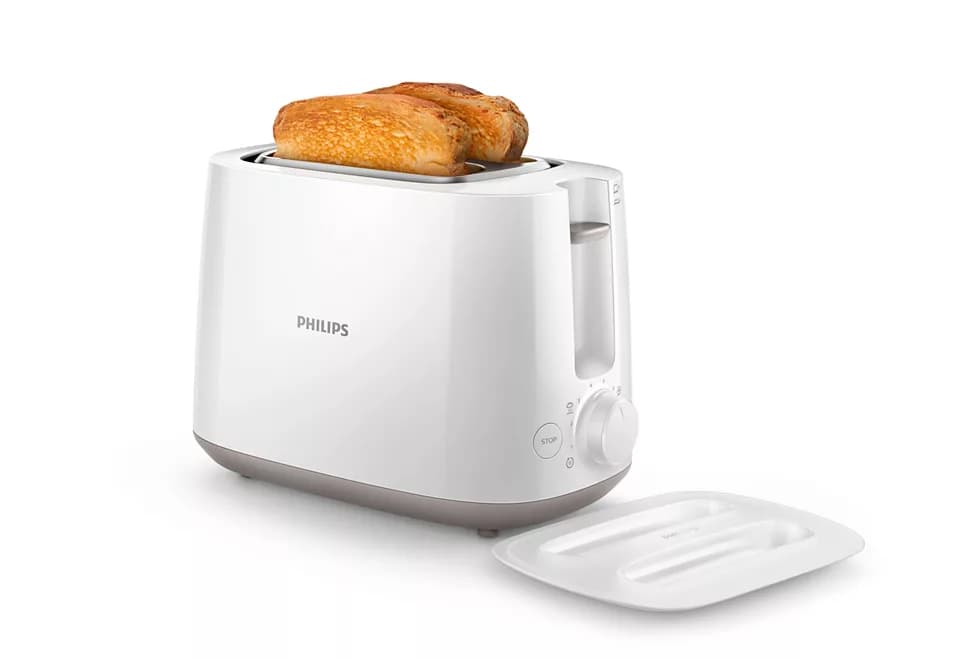 PHILIPS Tosteris, 830W (balts) (HD2582/00) |