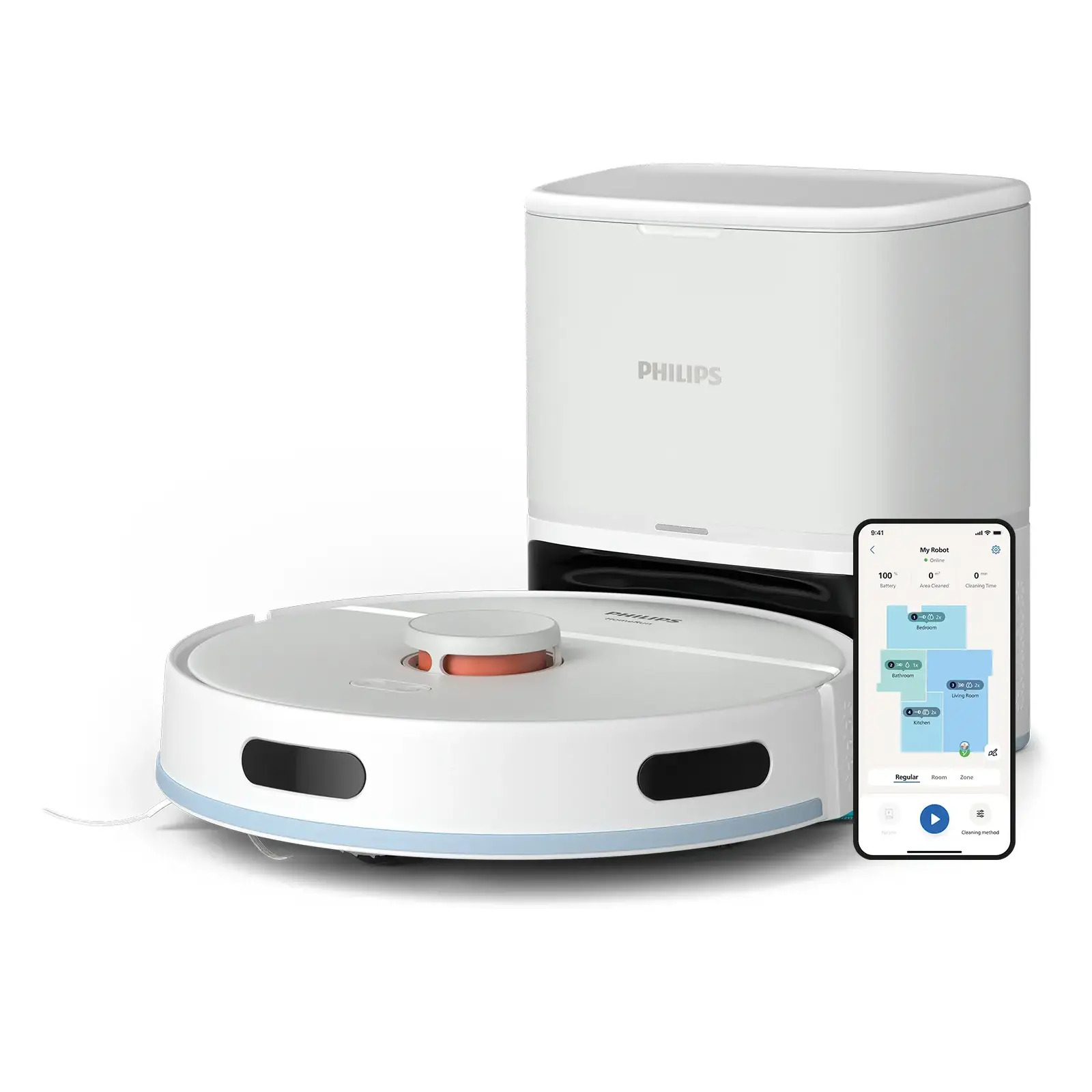 Philips XU2100/25 robot vacuum 0.38