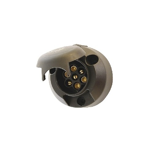 Piekabes plastmasas kontaktligzda 7poli 12V, 3