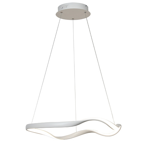 VISIONAL Piekaramā lampa Capriccio, balta |