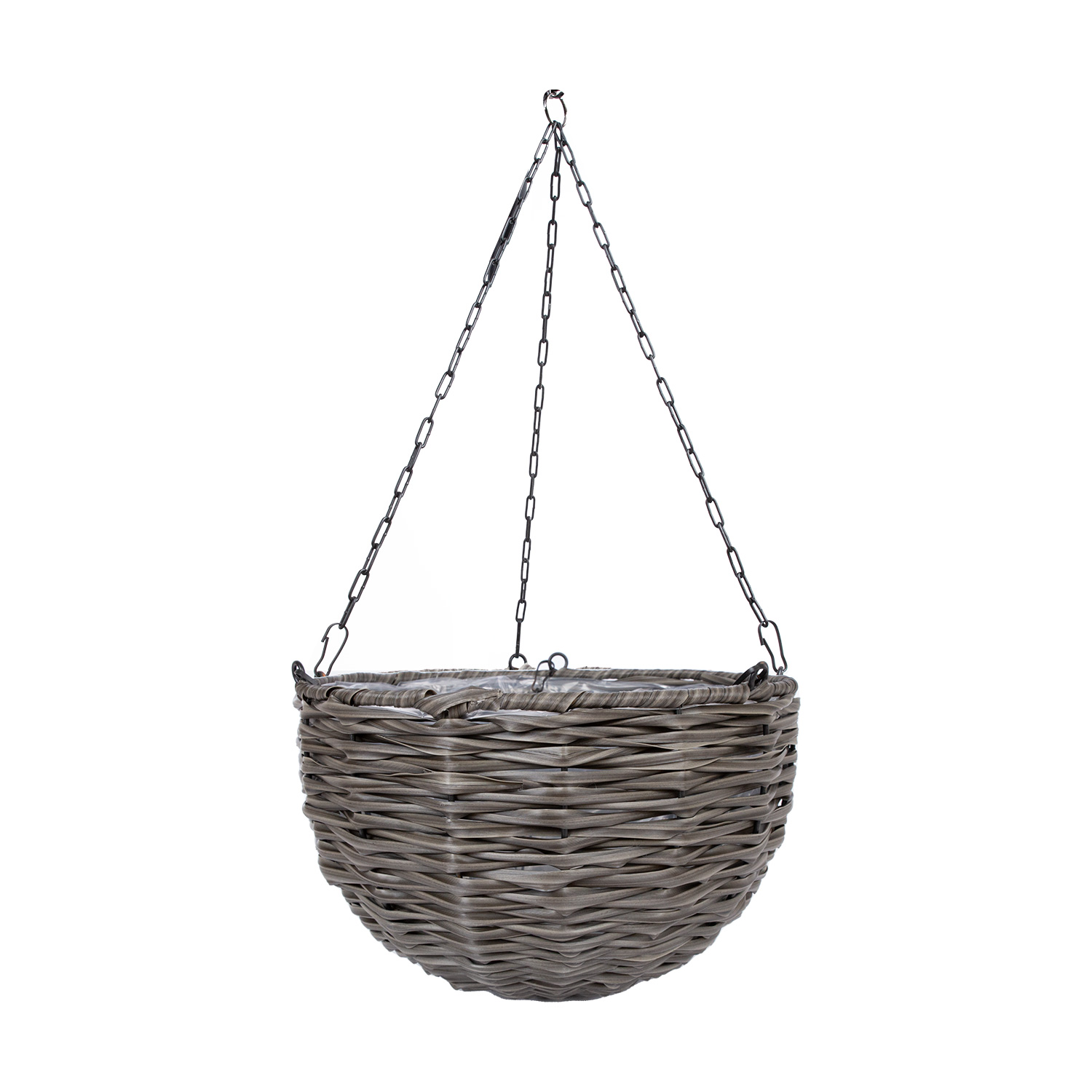 Piekarināms puķupods WICKER D30xH20/64cm, pelēks |