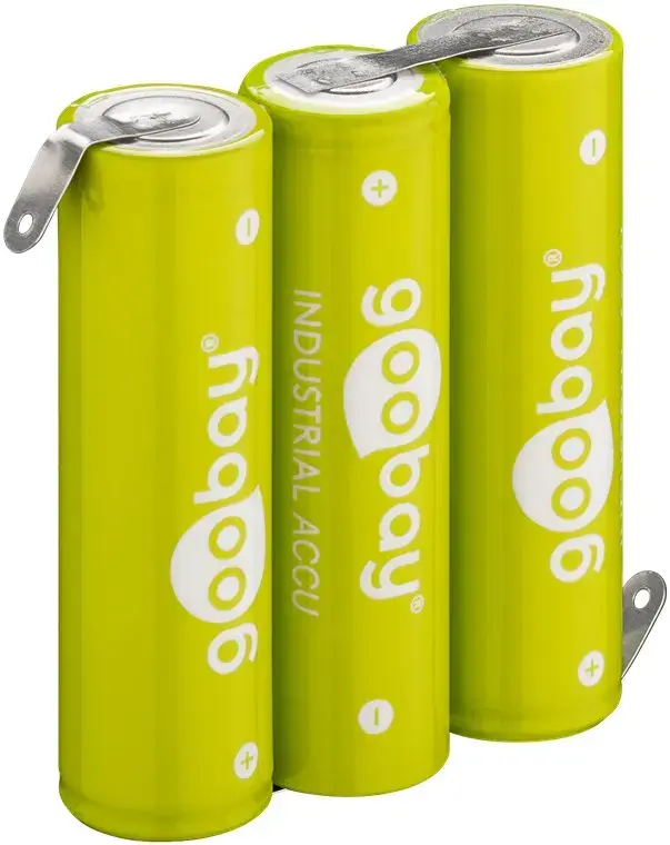 Pielodējami akumulatori 3x AA (Mignon) -