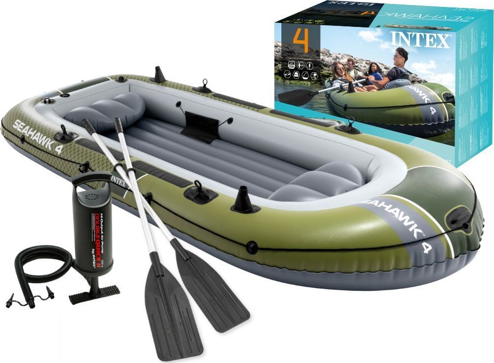 Piepūšamā laiva Intex Seahawk 4, 4