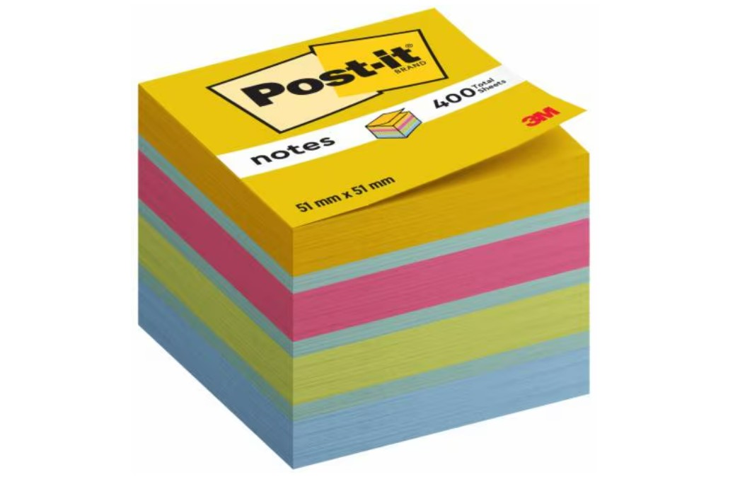 Piezīmju līmlapiņu kubs Post-it Ultra 51x51mm