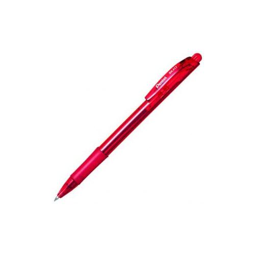 Pildspalva lodīšu PENTEL BK-417 sarkana |