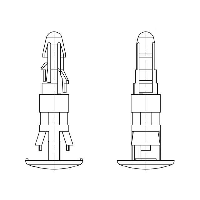 DREMEC Pin; polyamide 66; L: 20mm