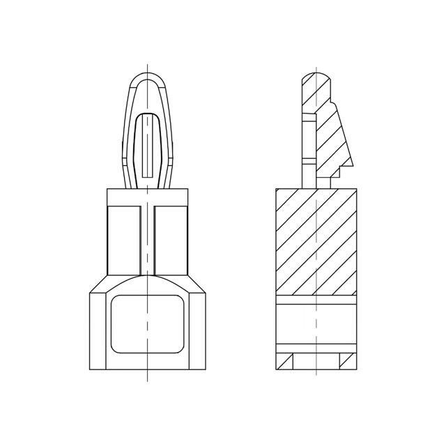 DREMEC Pin; polyamide 66; L: 9