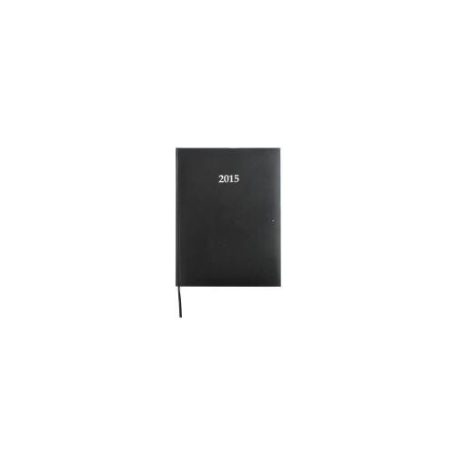 Plānotājs STANDARD 2027, PVC, A4, melna