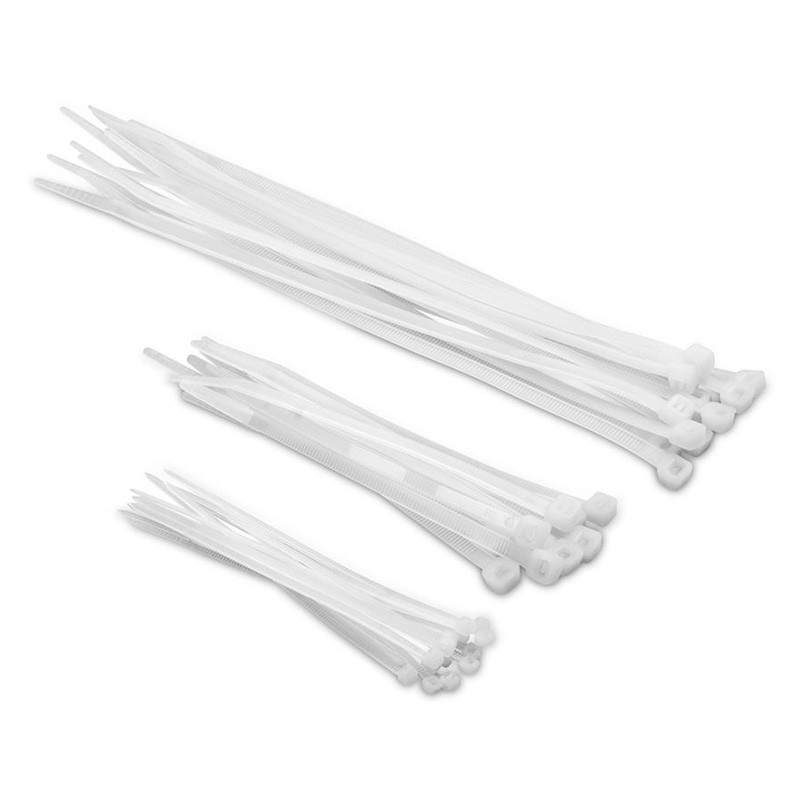 Plastmasas savilcēji balti 3x120mm (100gab.)