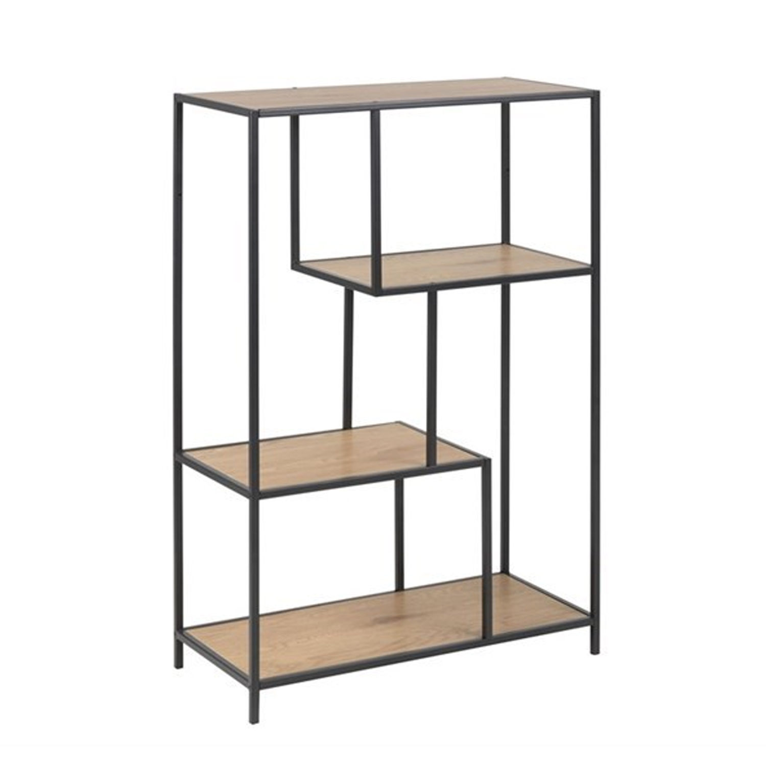 Plaukts SEAFORD 77x35xH114cm, savvaļas ozols |