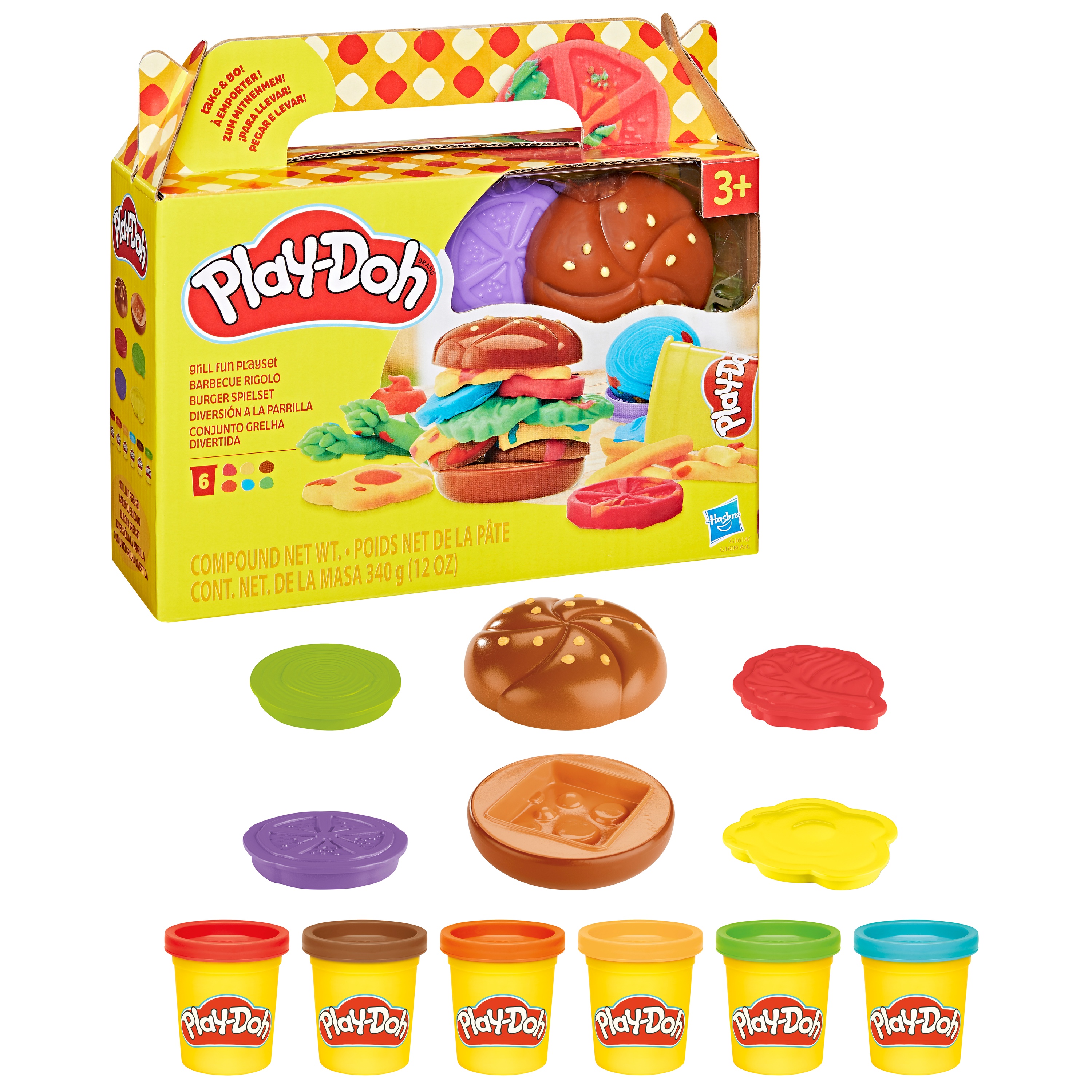 PLAY DOH PLAY-DOH Rotaļu komplekts Grill