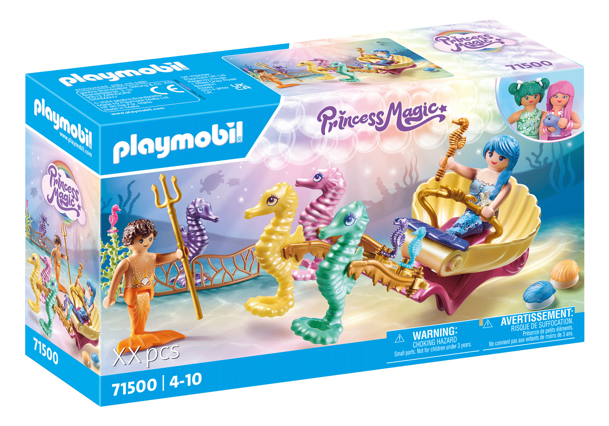 PLAYMOBIL MERMAIDS Nāriņa ar jūras zirdziņu