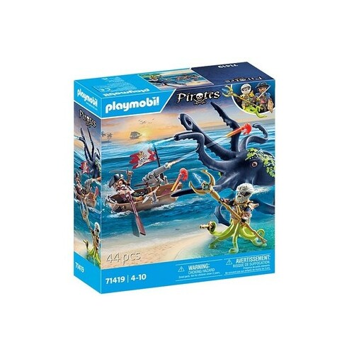PLAYMOBIL PIRATES Cīņa ar milzu astoņkāji