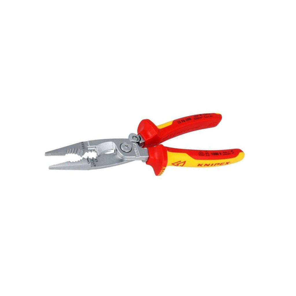KNIPEX Pliers; insulated,universal; steel; 200mm